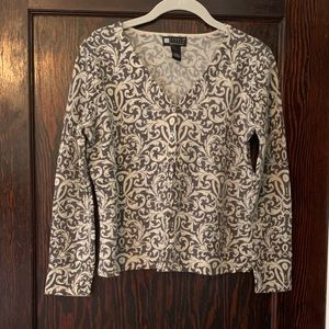 Carole Little merino wool cardigan